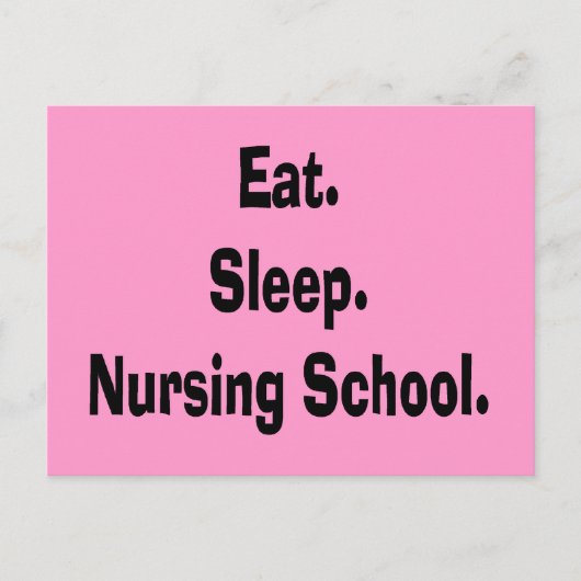 Funny Nursing Student Gifts Briefkaart (Voorkant)