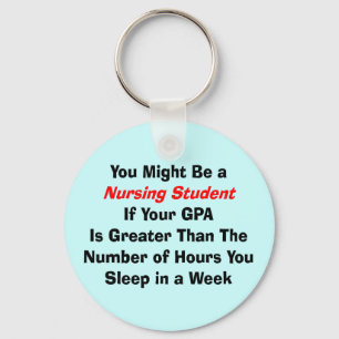 Funny Nursing Student Gifts Sleutelhanger