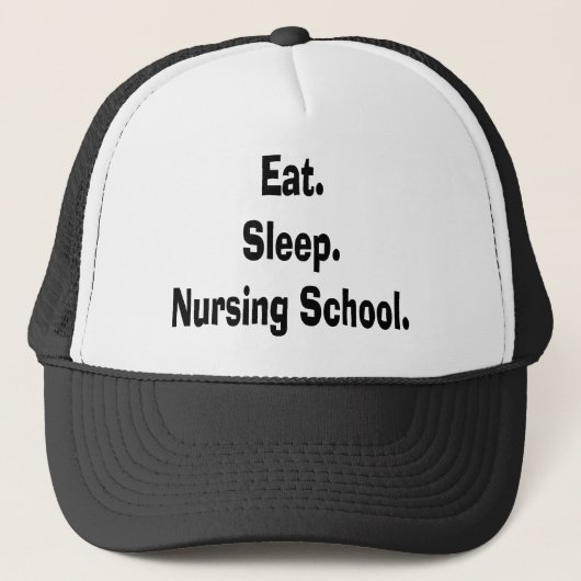 Funny Nursing Student Gifts Trucker Pet (Voorkant)
