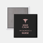 Funny Nursing Student Nursing School Afstuderen Magneet (Voorkant / Achterkant)