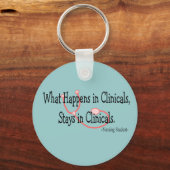 Funny Nursing Student Sleutelhangers (Voorkant)