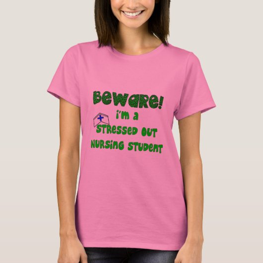 Funny Nursing Student T-Shirts en Gifts (Voorkant)