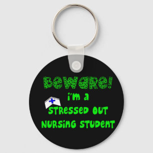 Funny Nursing Student T-Shirts en Gifts Sleutelhanger
