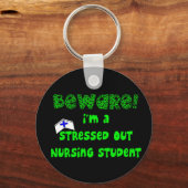Funny Nursing Student T-Shirts en Gifts Sleutelhanger (Voorkant)