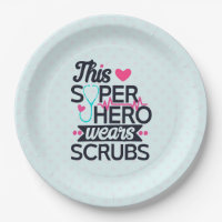 Funny Nursing Superheld Gezegde Typografie