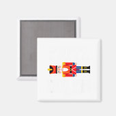 Funny Nutcracker Fritz Did It Clara Christmas Ball Magneet (Voorkant / Achterkant)