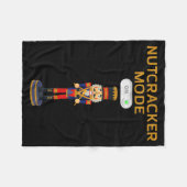 Funny Nutcracker Shirt Christmas Nutcracker Mode O Fleece Deken (Voorkant (Horizontaal))