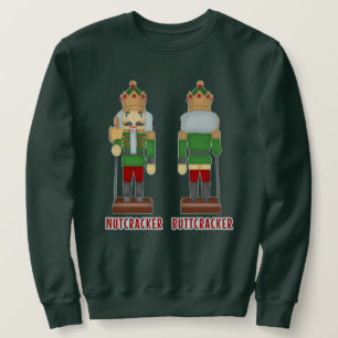 Funny Nutcracker Xmas Humor Ugly KerstSweater Trui