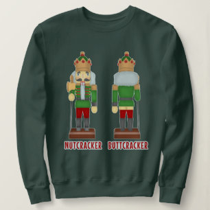 Funny Nutcracker Xmas Humor Ugly KerstSweater Trui