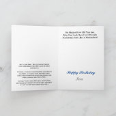 Funny Nutkraker Birthday Card Kaart (Binnen)