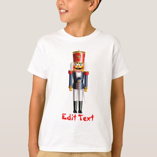 Funny Nutkraker Soldier T-shirt (Voorkant)