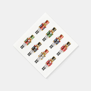 Funny Nutkrakers in Hussar Uniforms Servetten