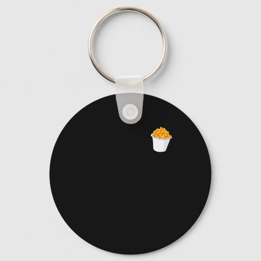 Funny Nutrition Facts Thanksgiving Apparel Macaron Sleutelhanger (Voorkant)