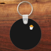 Funny Nutrition Facts Thanksgiving Apparel Macaron Sleutelhanger (Voorkant)