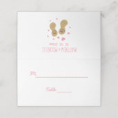 Funny Nuts over elkaar kutweddenschap Plaatskaartje (Buitenkant ongevouwen)