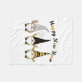 Funny Nye Gnome Shirts For Women, Happy New Year 2 Fleece Deken (Voorkant (Horizontaal))