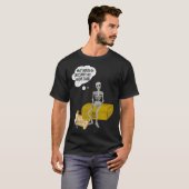 Funny Oak Island Whats Buried Stays op Oak T-shirt (Voorkant volledig)