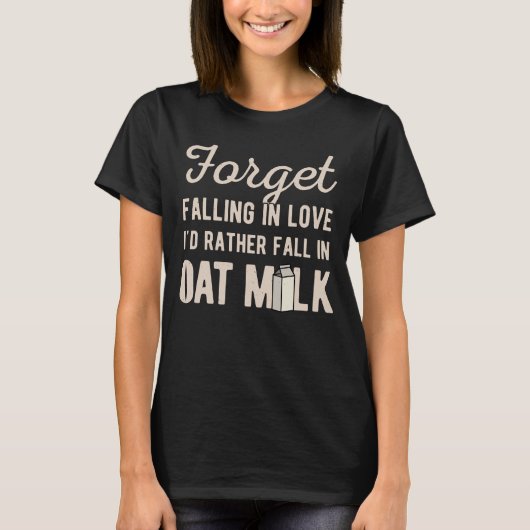 Funny Oat Milk T-shirt (Voorkant)
