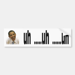 Funny Obama Bumpersticker