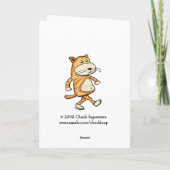 Funny Obama "Ja we kunnen" Birthday Kaart (Achterkant)