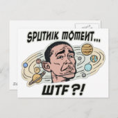 Funny Obama Sputnik Moment Briefkaart (Voorkant / Achterkant)