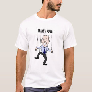 Funny Obama's Puppet-Cartoon T-shirt