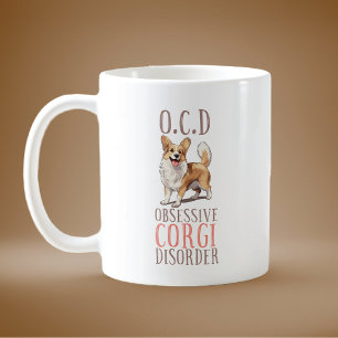Funny Obsessief-Corgi stoornis Koffiemok