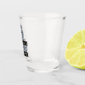 Funny Obsessief Hippo stoornis Shot Glas (Rechts)