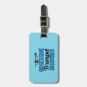 Funny Obsessief-Trumpetstoornis Bagagelabel (Voorkant verticaal)