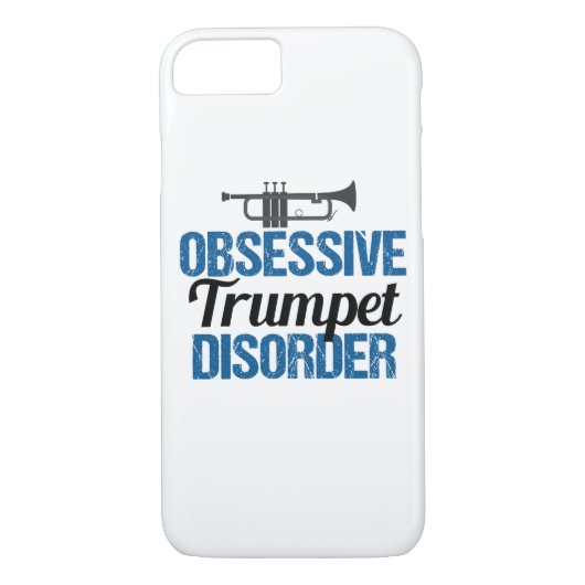 Funny Obsessief-Trumpetstoornis Case-Mate iPhone Case (Achterkant)