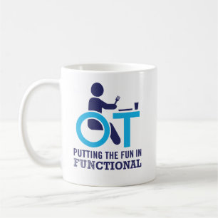 Funny Occupational Therapist OT Koffiemok