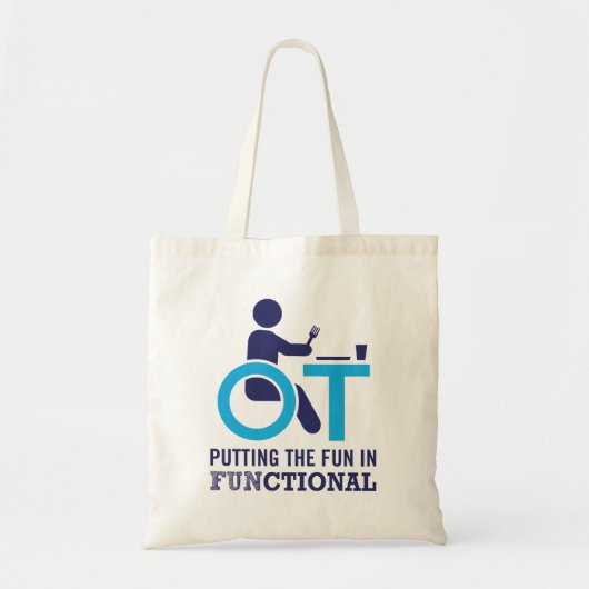 Funny Occupational Therapist OT Tote Bag (Voorkant)