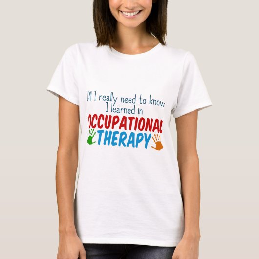 Funny Occupational Therapist T-shirt (Voorkant)