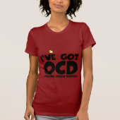 Funny OCD kip T-shirt (Voorkant)