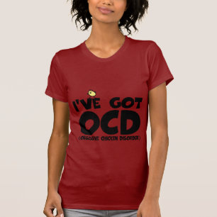 Funny OCD kip T-shirt