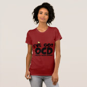 Funny OCD kip T-shirt (Voorkant volledig)