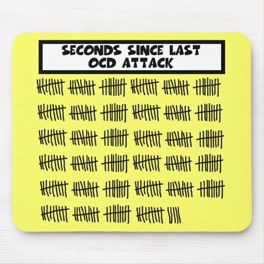 Funny OCD Muismat (Voorkant)