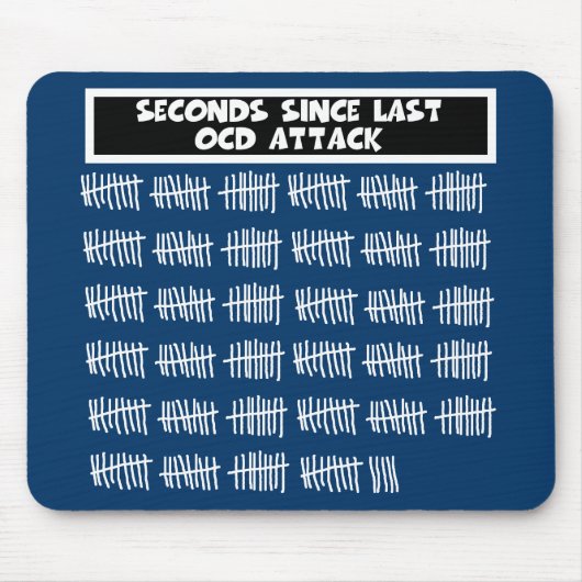 Funny OCD Muismat (Voorkant)