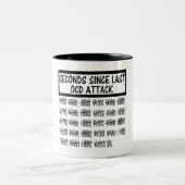 Funny OCD Tweekleurige Koffiemok (Center)