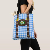 Funny Octoberfest Lederhosen Suspenders Tote Bag (Dichtbij)