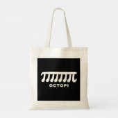 Funny Octopi Pun Happy PI Day Wiskunde leraar Tote Bag (Achterkant)