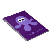 Funny Octopus aangepast notitieboek (Rechterzijde)