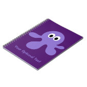 Funny Octopus aangepast notitieboek (Linkerzijde)