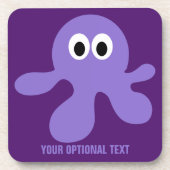 Funny Octopus aangepaste onderzetters (Voorkant)