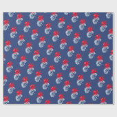 Funny octopus cadeaupapier (Vlak)