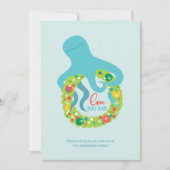 Funny Octopus Kerstmis Feestdagenkaart (Voorkant)