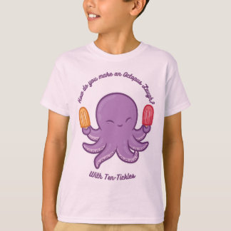 Funny Octopus Shirt | Ten-Tickles Dad Joke Shirt