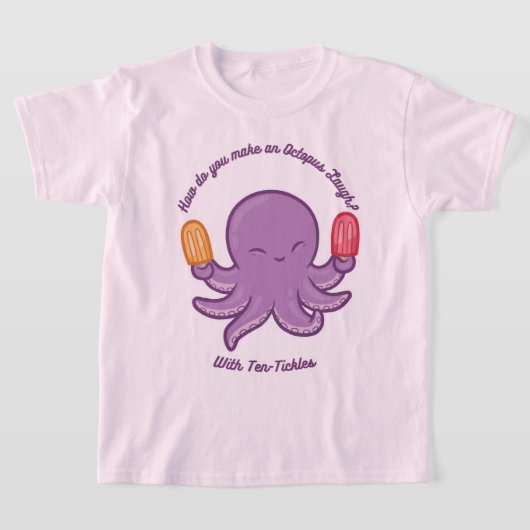 Funny Octopus Shirt | Ten-Tickles Dad Joke Shirt (Laagn)