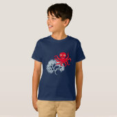 Funny octopus t-shirt (Voorkant volledig)
