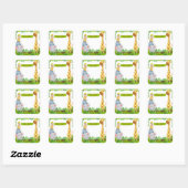 Funny Oerwoud Animals kondigt sticker aan (Vel)